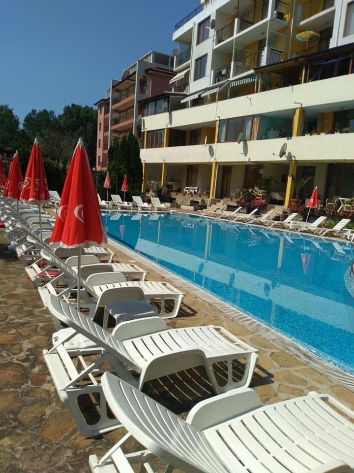Blue Summer Sunny Beach Buitenkant foto
