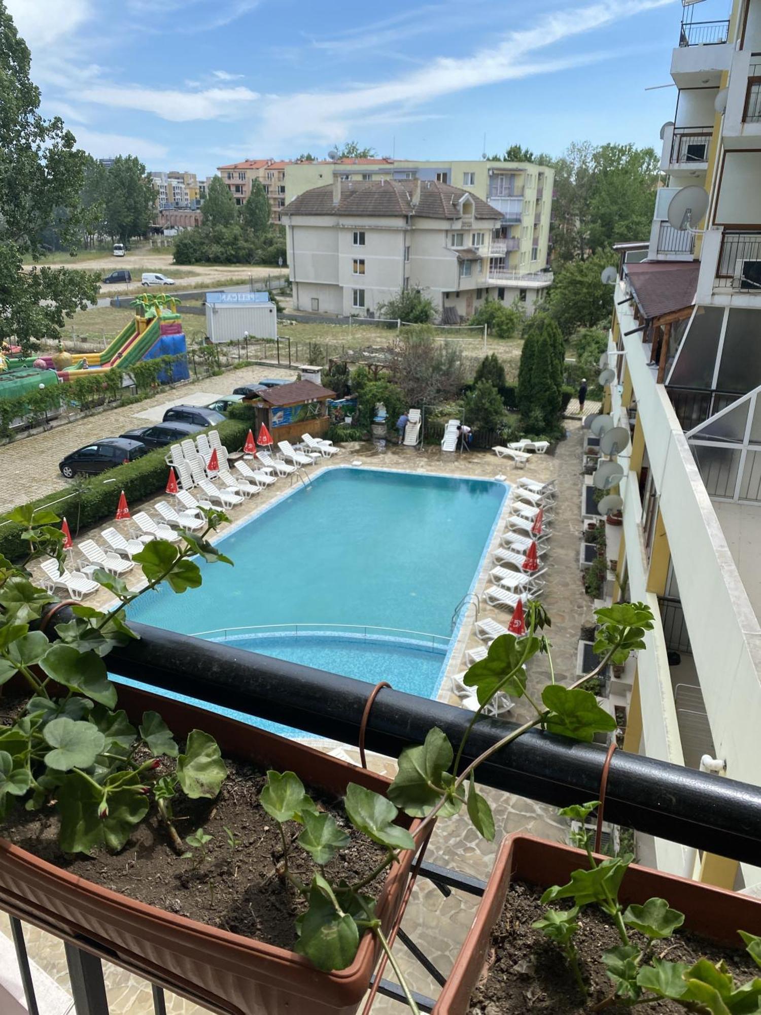 Blue Summer Sunny Beach Buitenkant foto